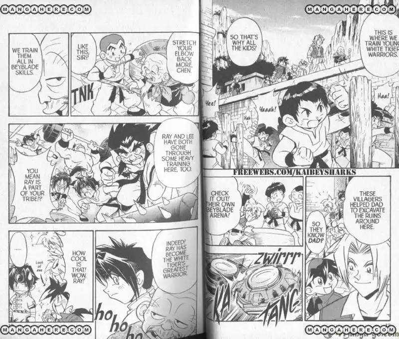 Bakuden Shoot Beyblade Chapter 4.1 6